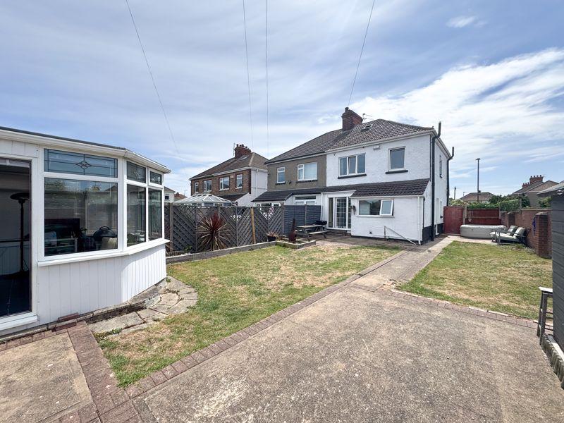 Rear garden