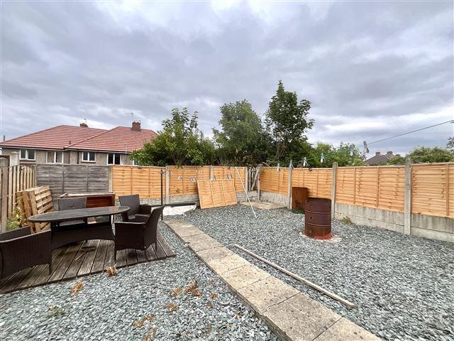 Rear garden