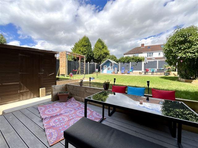 Rear garden