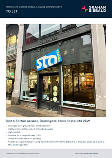 Office to rent, 51-67 Deansgate Manchester M3 2BH