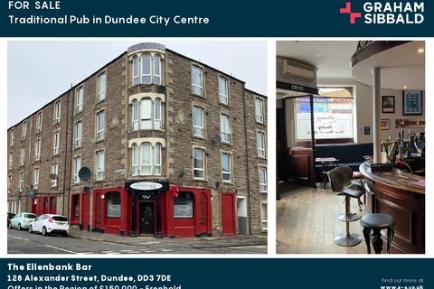 Pub for sale, 128 Alexander St Dundee DD3 7DE