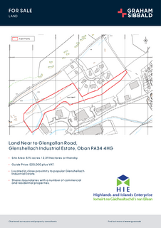 Land for sale, Land Near To Glengallan Rd Oban PA34 5RX
