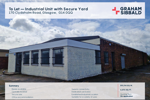 Industrial development to rent, 170 Clydeholm Rd Glasgow G14 0QQ