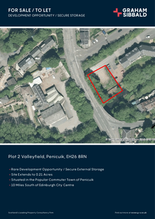 Land to rent, 44 Bridge St Penicuik EH26 8LN