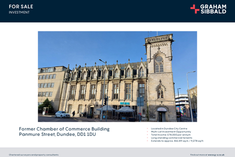 Office for sale, Panmure St Dundee DD1 1DU