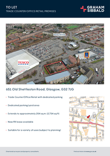 Office to rent, 651 Old Shettleston Rd Glasgow G32 7JG