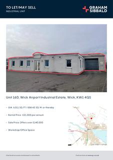 Industrial development to rent, 16D North Rd Wick KW1 4QS