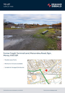 Land to rent, Maisondieu Rd Elgin IV30 1QP
