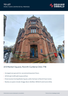 Retail property (high street) to rent, 2-3 Market Sq Penrith CA11 7YF