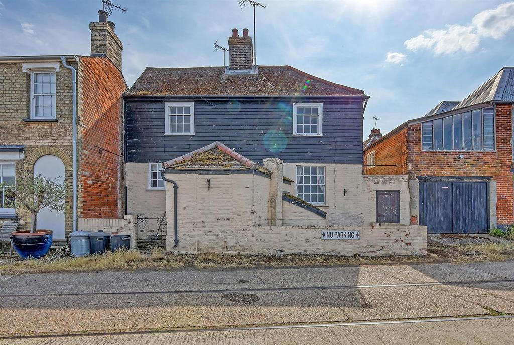 Rear of property