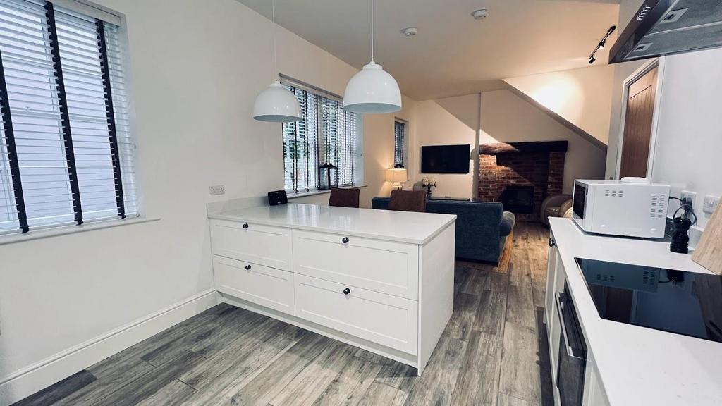 Open plan living kitchen
