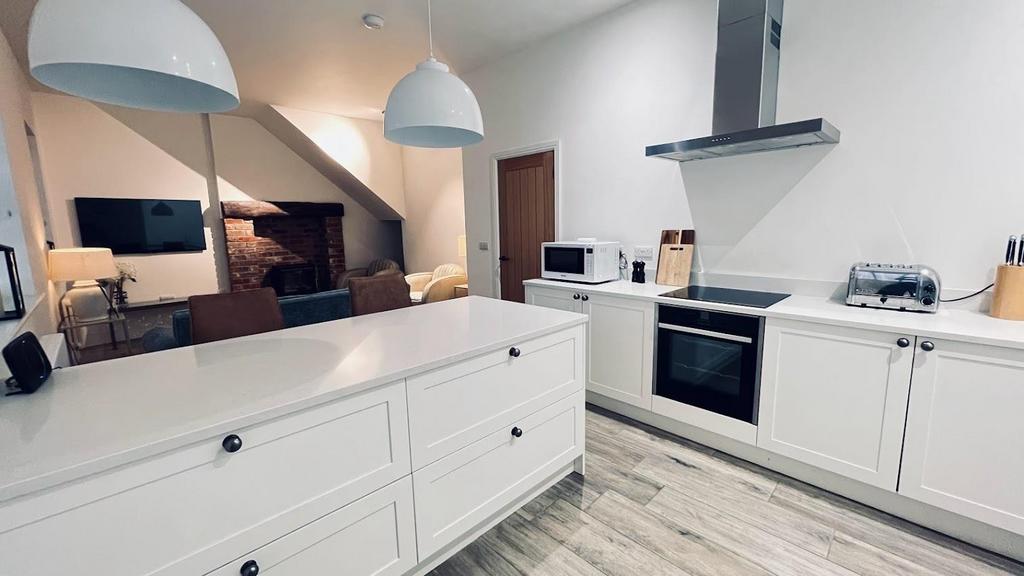 Open plan living kitchen