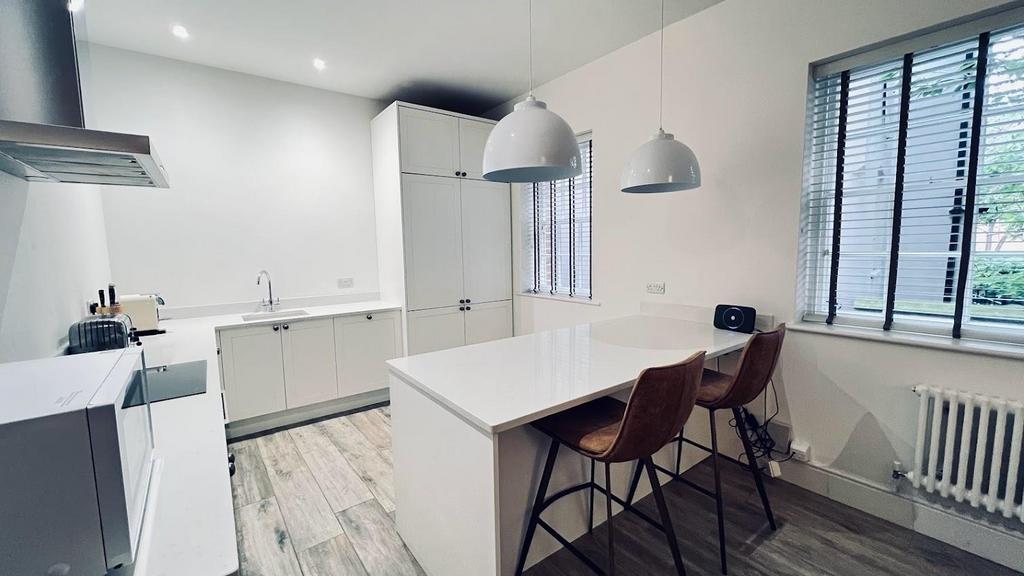 Open plan living kitchen
