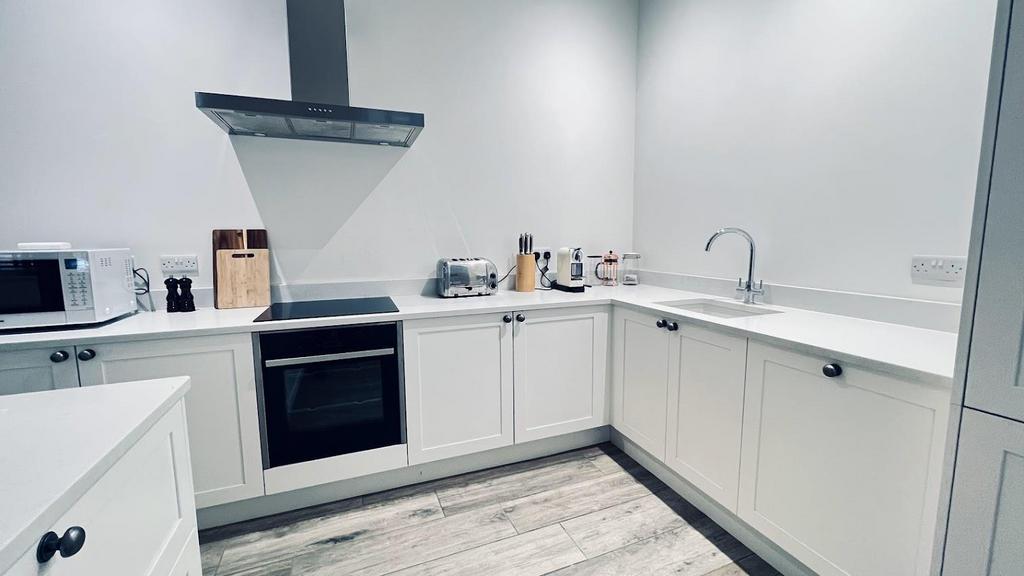 Open plan living kitchen