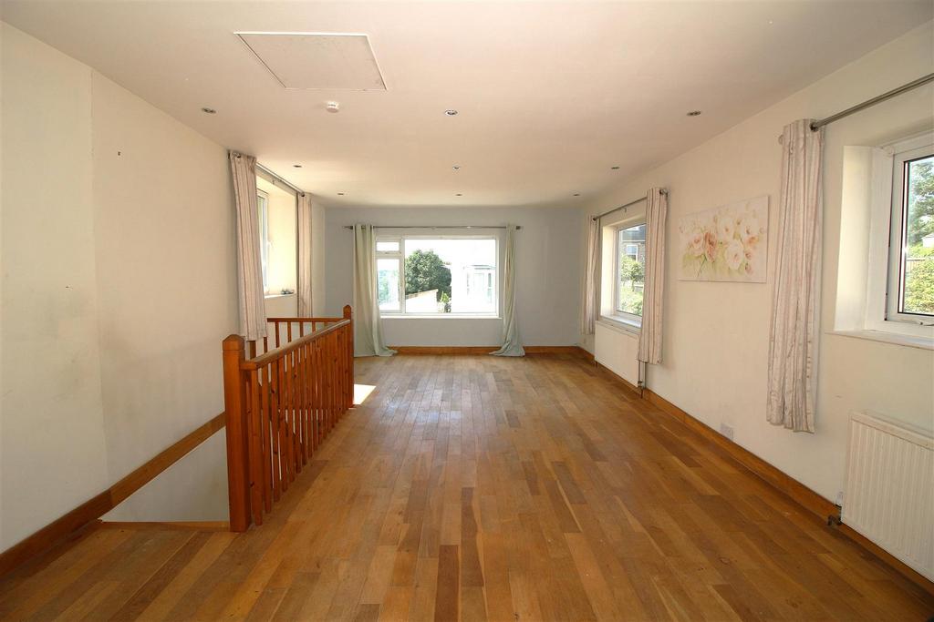 Open plan living area