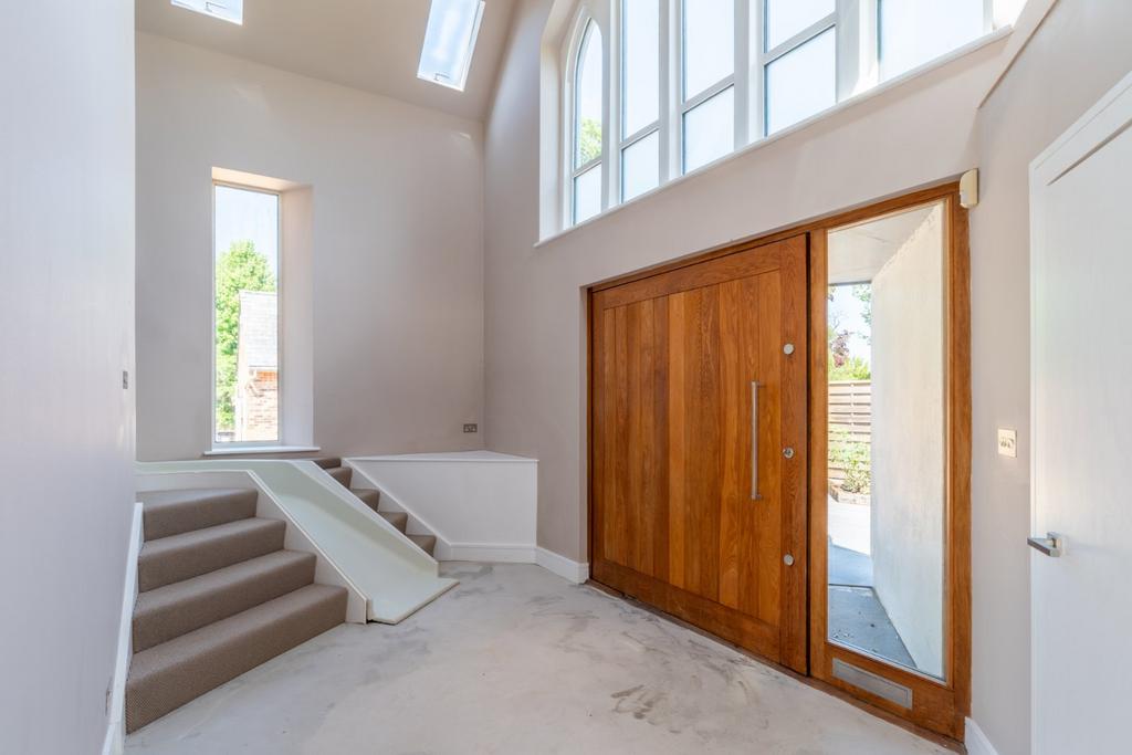 Vaulted Hallway