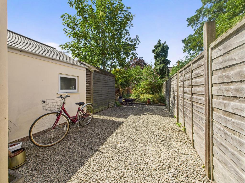 Rear garden