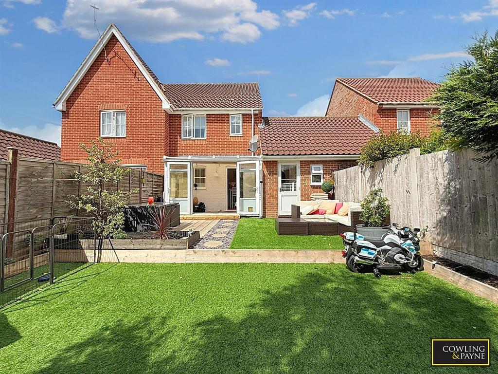 Private rear garden