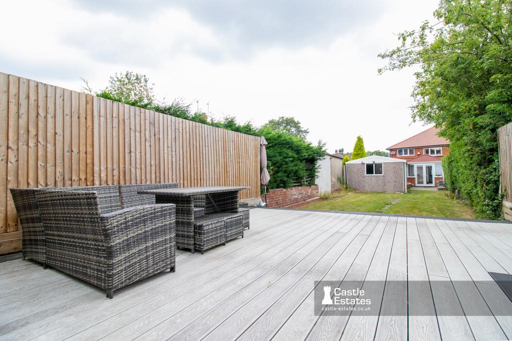 Rear garden