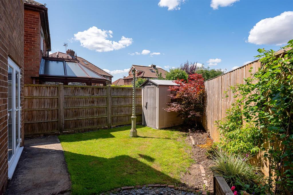 Rear garden