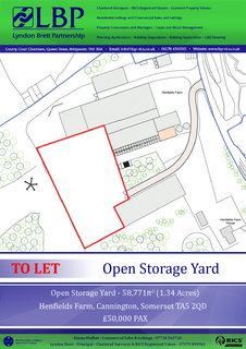 Land to rent, 3 Chads Hl Cannington TA5 2QD