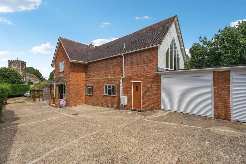Driveway and Double Garage