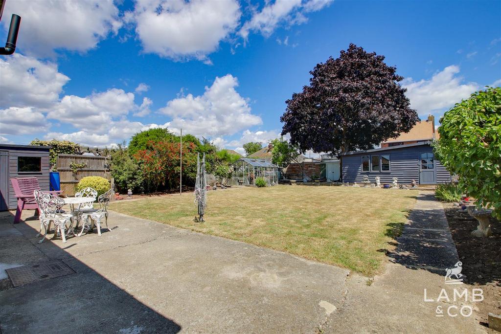 Rear garden