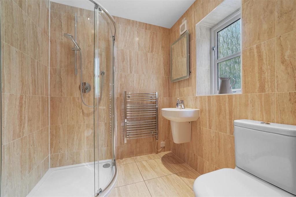 Downstairs shower room