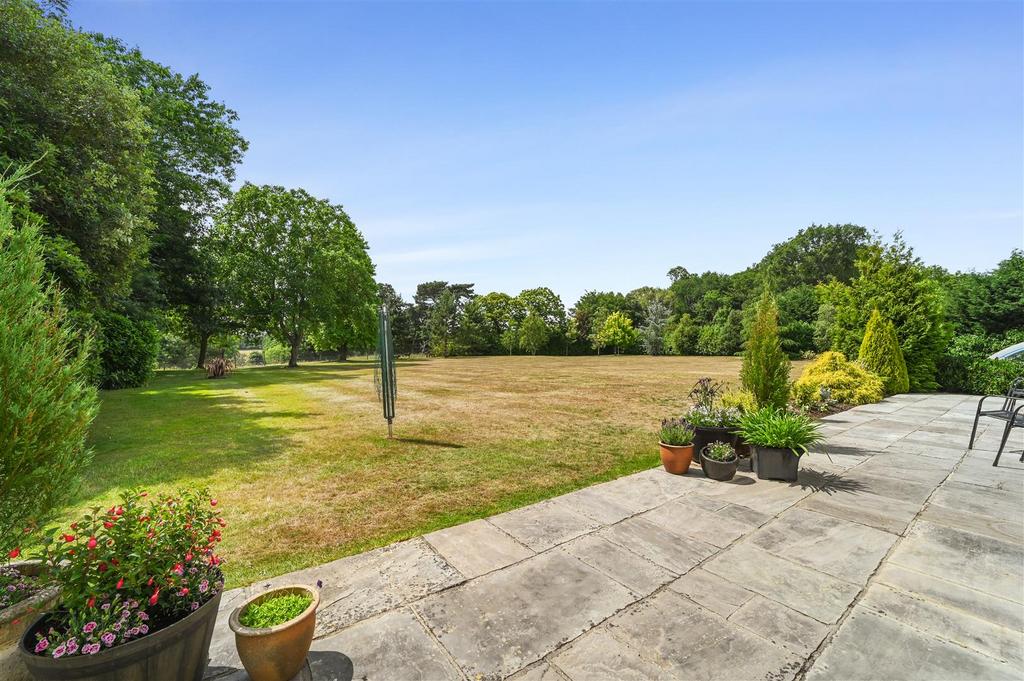 Rear garden