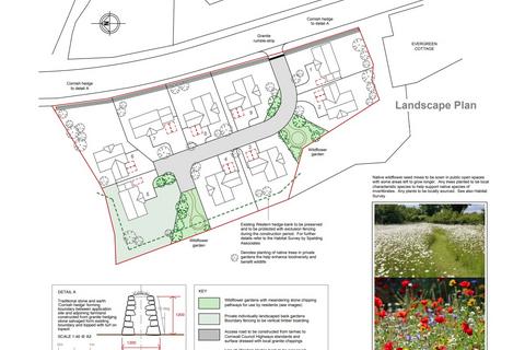 Plot for sale, Treverbyn Road, St Austell