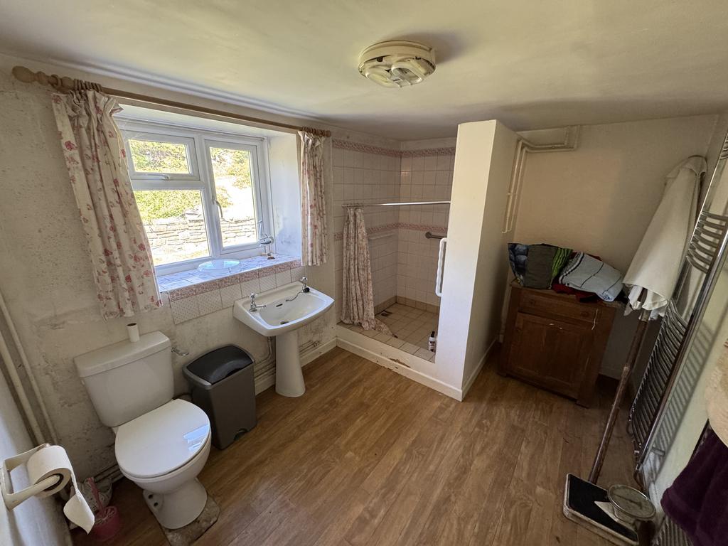 Rear cloak room & bathroom