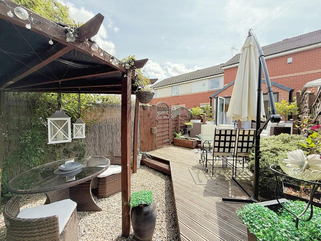 Rear garden