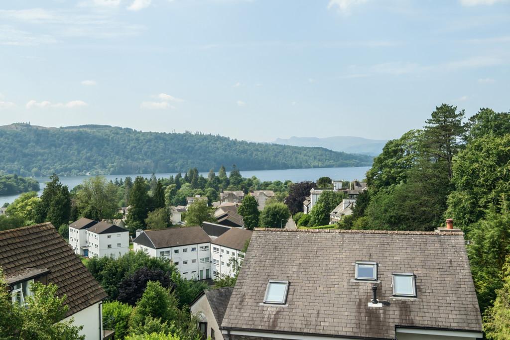 Lake Windermere and fell views