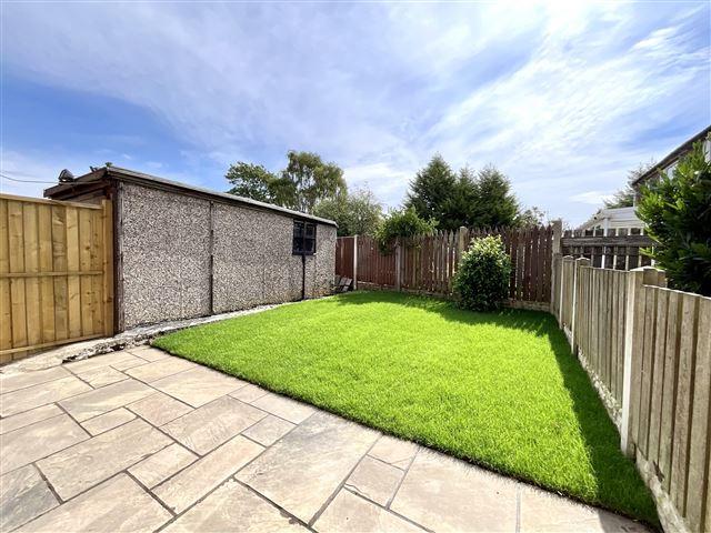 Rear garden