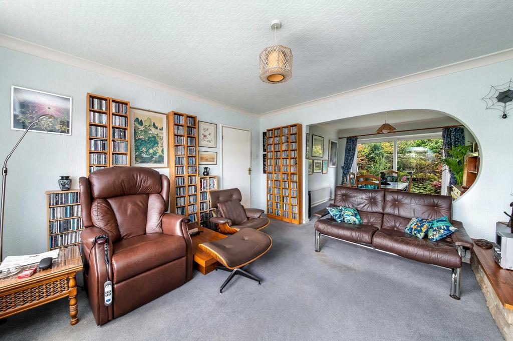 Open plan living dining room   living area