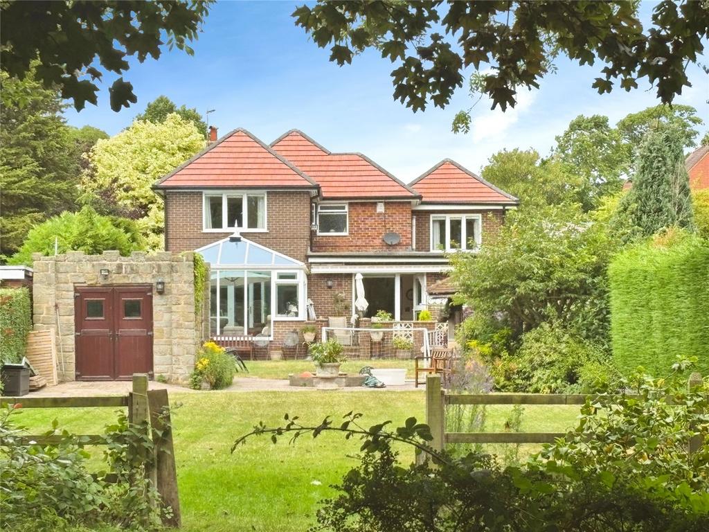 Rear Of Home