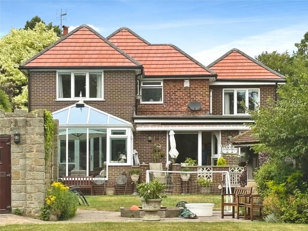 Rear Of Home