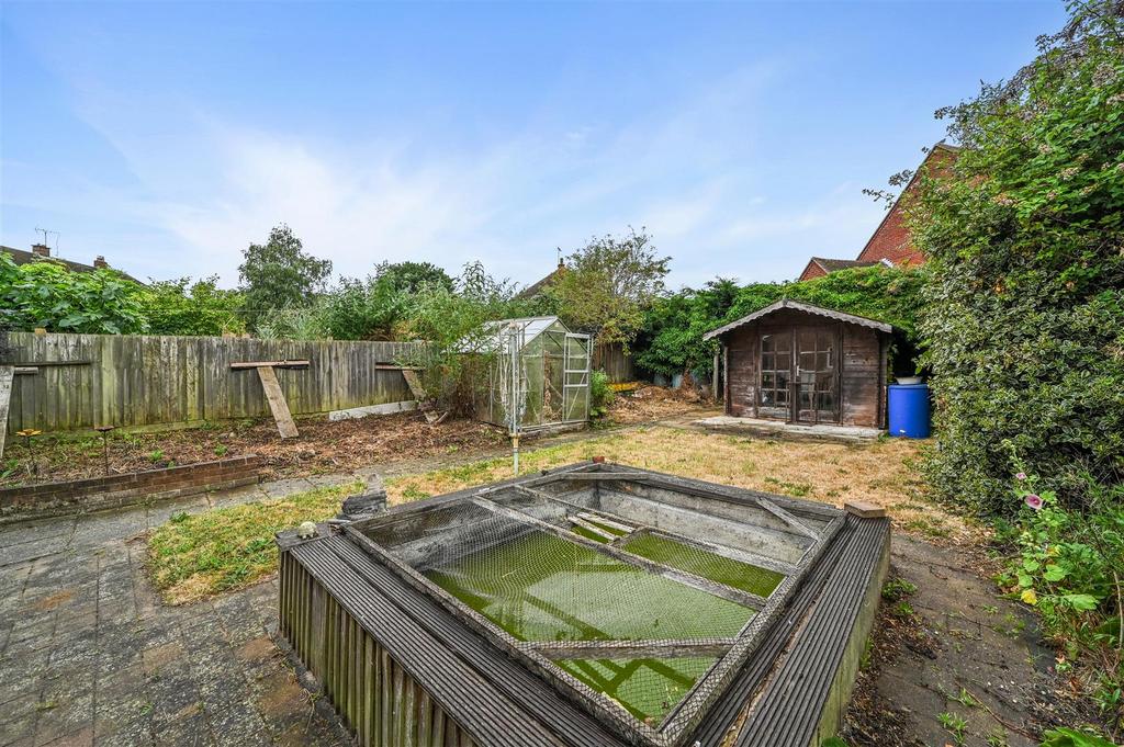 Rear garden