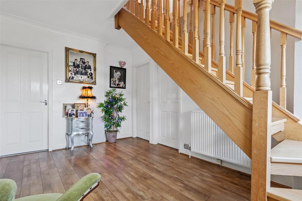 Spacious hallway