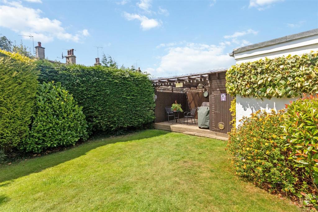 Private enclosed rear garden