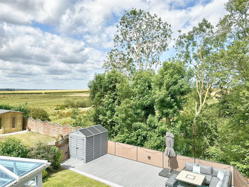 Outlook from bedroom two