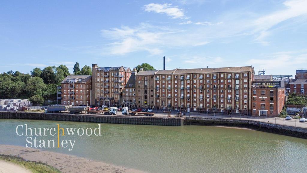 Waterside elevation