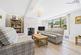 Cosy Lounge with Gas stove and large front window