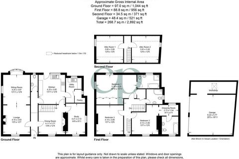 3 bedroom detached house for sale, Broad Street, Clifton, Shefford, SG17