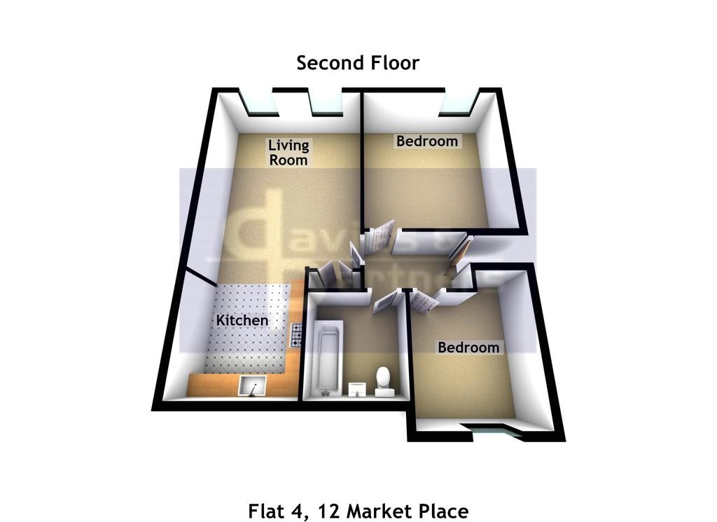 Flat 4 12 Market Place 3d