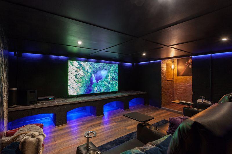Basement cimema room