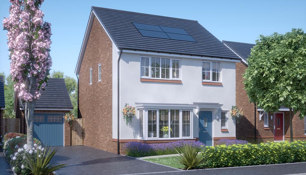 Leven PV, Render - Olde Cheshire Red, Slate,...