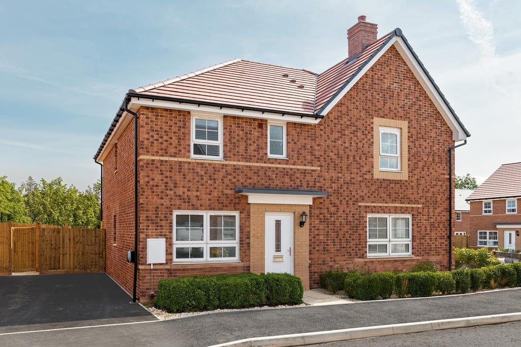 External street scene semi-detached ellerton...