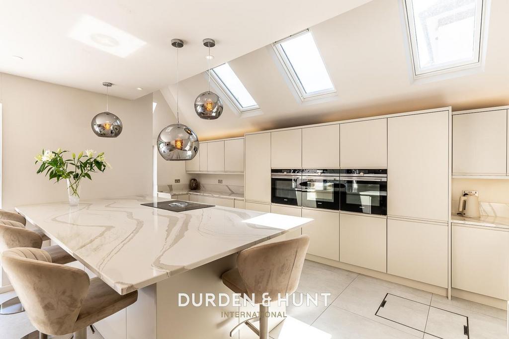 Kitchen, open plan living