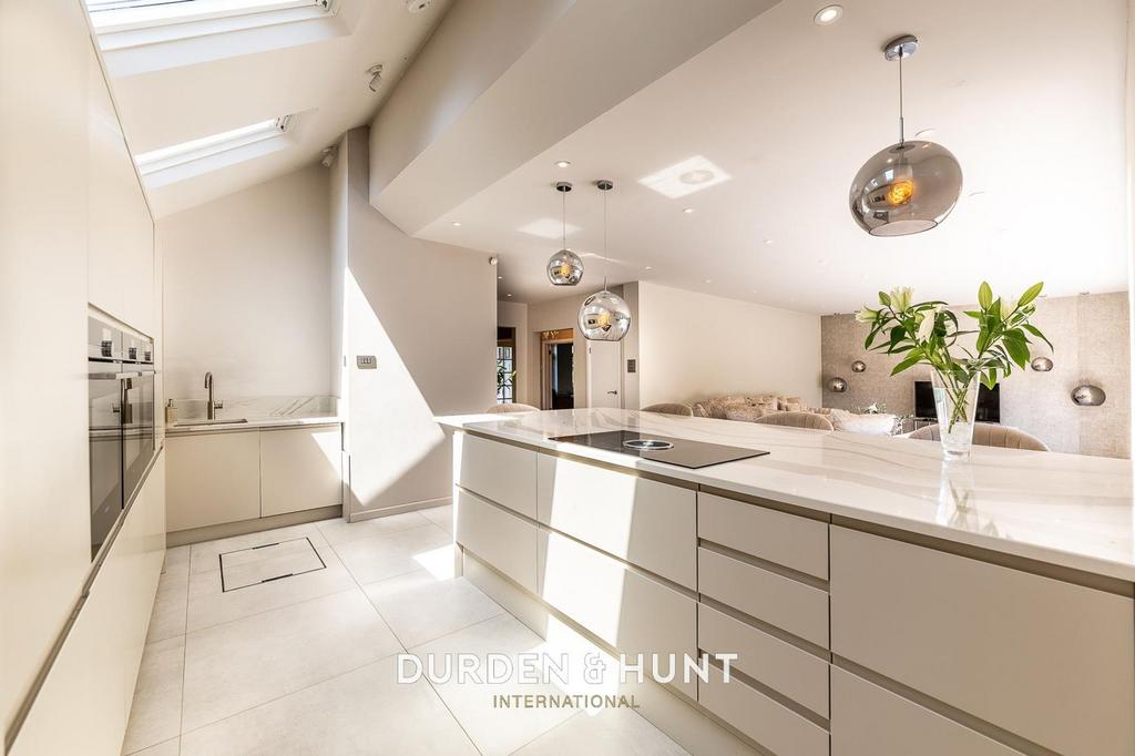 Kitchen, open plan living